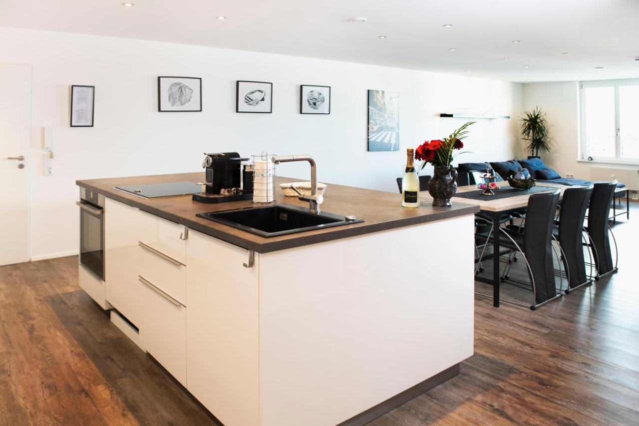 Luxus Suite Im Herzen Von Kempten***** +Parkplatz 外观 照片