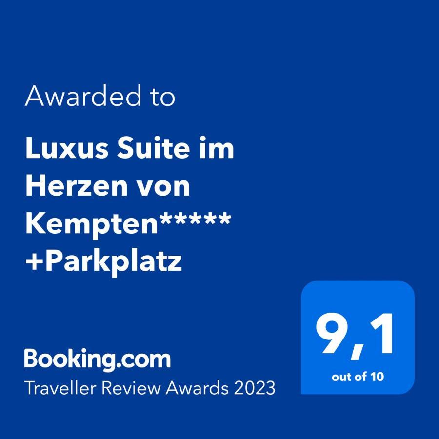 Luxus Suite Im Herzen Von Kempten***** +Parkplatz 外观 照片